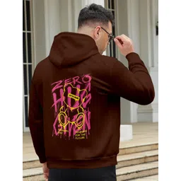 Triptee Men Printed Hooded Pullover Sweatshirt-picture-23
