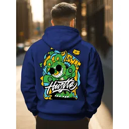 Triptee Men Printed Hooded Sweatshirt-picture-12