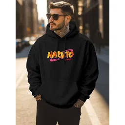 Triptee Men Printed Hooded Sweatshirt-picture-26