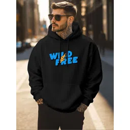Triptee Men Printed Hooded Sweatshirt-picture-30