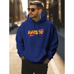 Triptee Men Printed Hooded Sweatshirt-picture-13