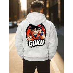 Triptee Men Printed Hooded Sweatshirt image 2