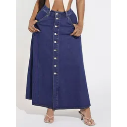 Tripursundari Fashion Women A-Line Flared Maxi Skirt-picture-10