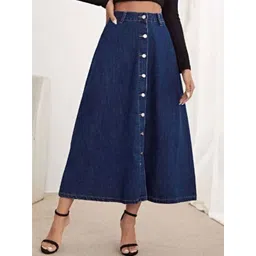 Tripursundari Fashion Women A-Line Midi Skirt-picture-22
