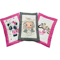 trishlo New Born Baby CDotton Godadi Pack Of 3 Bed Mattress,Godari,Sleeping Mattress-picture-18