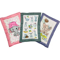 trishlo New Born Baby CDotton Godadi Pack Of 3 Bed Mattress,Godari,Sleeping Mattress-picture-13