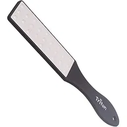 TRITON Professional Double Sided Lazer Plate Foot Scraper,Filer for Hard n Dead Skin Callus Removal, Pedicure Foot Scrubber, Men n Women-picture-31