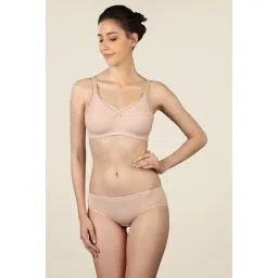 Triumph Beige Solid Bra-picture-25