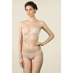 Triumph Beige Solid Seamless Bra-picture-31