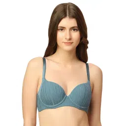 Triumph Blue Full Coverage T-Shirt Bra-picture-17