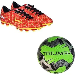 triumph Football Pvc Boss Green With Gowin Football Shoe Country Color Spain Size-9-picture-51