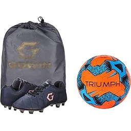 triumph Football Pvc Boss Orange With Gowin Football Shoe Mercury Navy New Size-3-picture-52