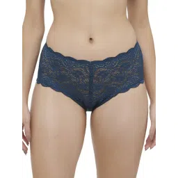 Triumph Green Lace Work Boyshort Panty-picture-25