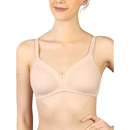 triumph International Women's Non Padded | Non Wired | Comfort 38C Neutral Beige Bra | Pack of 1-picture-42