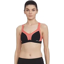 triumph International Women's Polyamide Padded Wire Free Sports Bra Black-picture-14