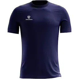 triumph Men’s T-Shirt for Sports Polyester Regular Fit Sportee Workout Activewear Fitness Gym & Running Quick Dry Round Neck Jersey Multi-Sport Half Sleeve Shirt-picture-15