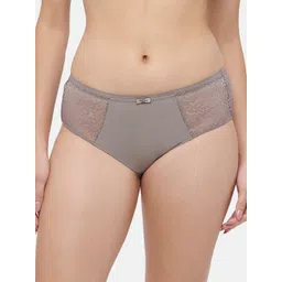 Triumph Self-Design Lace Seamless Hipster Briefs-picture-26