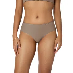 Triumph Tri-Zone Antibacterial Seamless Medium Coverage Hipster Brief Beige-picture-14
