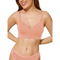 triumph Women's Cotton Wire Free Casual Padded T-Shirt Bra-picture-33