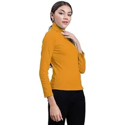 trnsform Women's Solid Multicolor High Neck Full Sleeve Top - Trendy Fashion for Every Occasion-picture-14