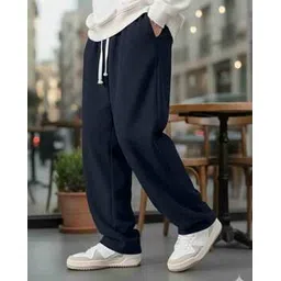 tromko Men Relaxed Fit Pants with Insert Pockets-picture-42