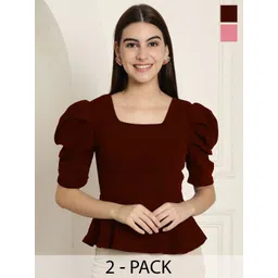Tromko Puff Sleeve Top-picture-18