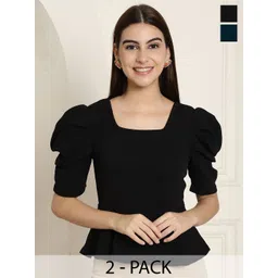 Tromko Puff Sleeve Top-picture-10