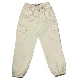 Trooking Fashions Boys Regular Fit White Cargo Jogger-picture-13