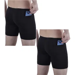 troopline Solid Men Black, Black Tights-picture-19