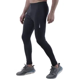 troopline Solid Men Grey Tights-picture-15