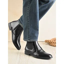 TROTUS Men Mid-Top Chelsea Boots-picture-31