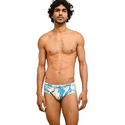 trove label Basic Swim Breifs in Occean Splash Print-picture-33