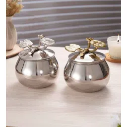 trovea's Aura Canisters -Silver & Gold (Pack Of 2)-picture-35