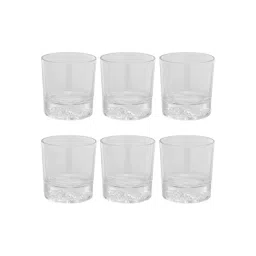 Troveas Elephant Embossed Crystal Whiskey Glass (Pack of 6)-picture-44