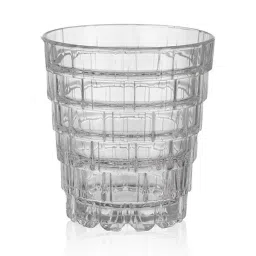 Troveas Transparent Crystal Helix Whiskey Glasses - Set of 4 (320 ml)-picture-27