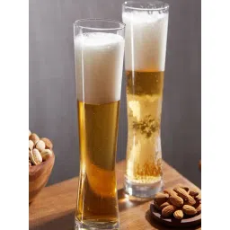Troveas Transparent Tall Draft Beer Tumbler - Set of 2 (500 ml)-picture-40