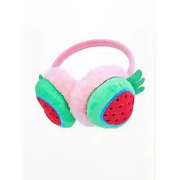 Trubliz Unisex Kids Pink & Red Watermelon Earmuff Headband-picture-10