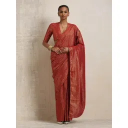 true browns Truebrowns Maroon Ready To Wear Sarees-picture-15