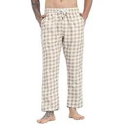 true colors of india Printed Men’s Pyjama Pants – Micro‑Cotton Fibre, Drawstring Waist & Side Pockets-picture-42