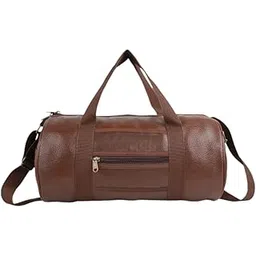 true indian Gym Duffel Bag for Fitness New deign | Sports Bag for Men and Women | Shoulder Gym Bag | 2 in 1 Yoga Mat Duffle Bag with Shoe Compartment Multipurpose with Side Compartments Bag (Brown)-picture-39