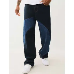 True Religion Men SN Vinny Flare Fit Blue Mid Rise Washed Jeans-picture-37