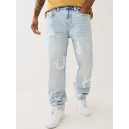 True Religion Men Straight Fit Mid-Rise Heavy Fade Jeans-picture-18