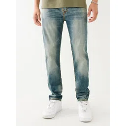 True Religion Men Super T Rocco Skinny Fit  Mid-Rise Solid Jeans-picture-14