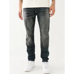 True Religion Men Super T Rocco Skinny Fit Mid-Rise Solid Jeans-picture-15