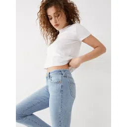 True Religion Women Halle Big T Super Skinny Fit Light Fade Jeans-picture-27