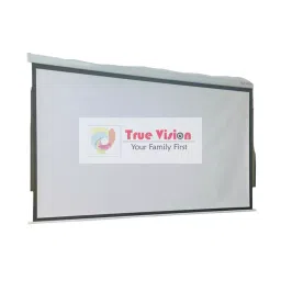 True Vision 100 inch Projector Screen Soft Matte Wall Mount 16.9 Manual Screen With Slow Retraction-picture-42