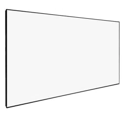 True Vision 133 inch Projector Screen Soft Matte Wall Mount 16.9 Fixed Frame With 1 Boarder White-picture-12