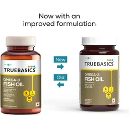 truebasics -3 Fish Oil Triple Strength, 560mg EPA & 400mg DHA (90 No) image 2