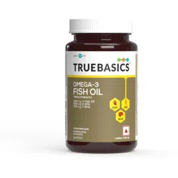 truebasics Omega 3 Fish Oil Capsules for Men & Women, Triple Strength with 1150mg of Omega-picture-15