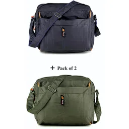 truechoice Blue, Green Men & Women Sling Bag Unisex Messenger: Water-Resistant, Durable, Adjustable Strap-picture-28